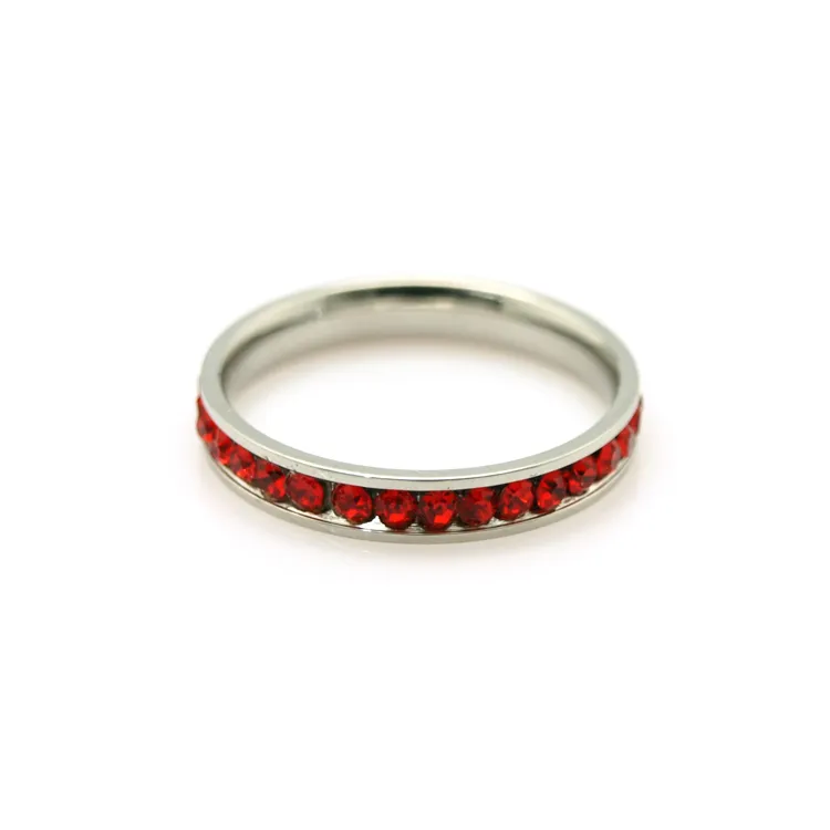 Ashiana Channel Set Gemstone Engagement Ring | Sunshine Diamonds