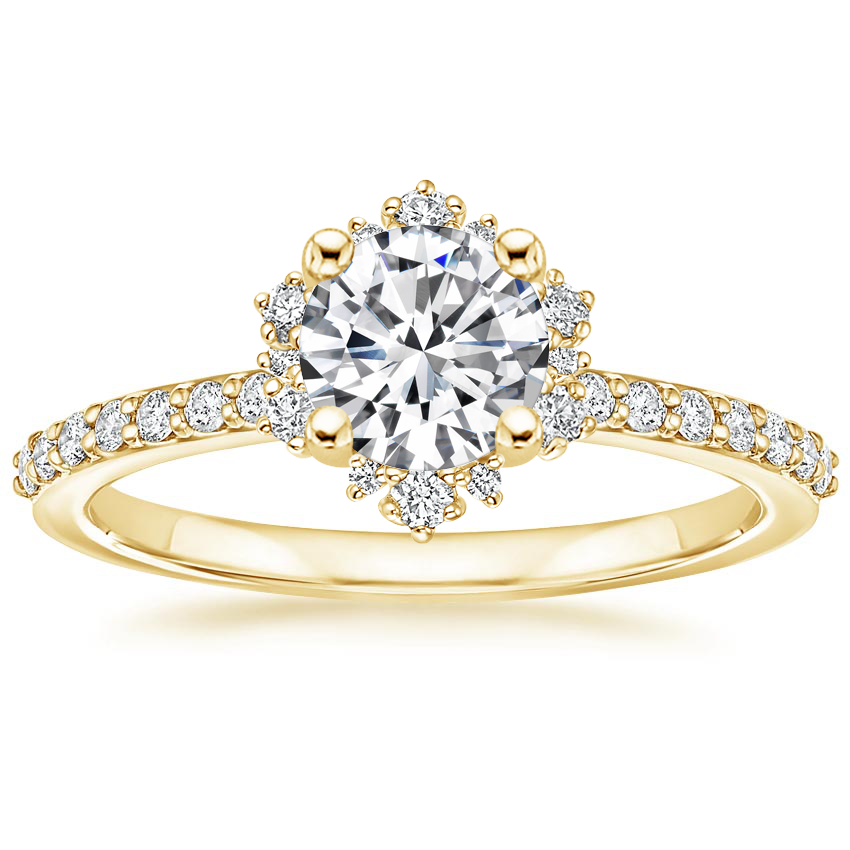 Bellini Natural 4 Prong Set  Diamond Ring