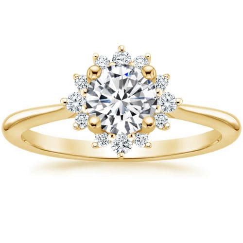 Casia Natural 4 Prong Set  Diamond Ring
