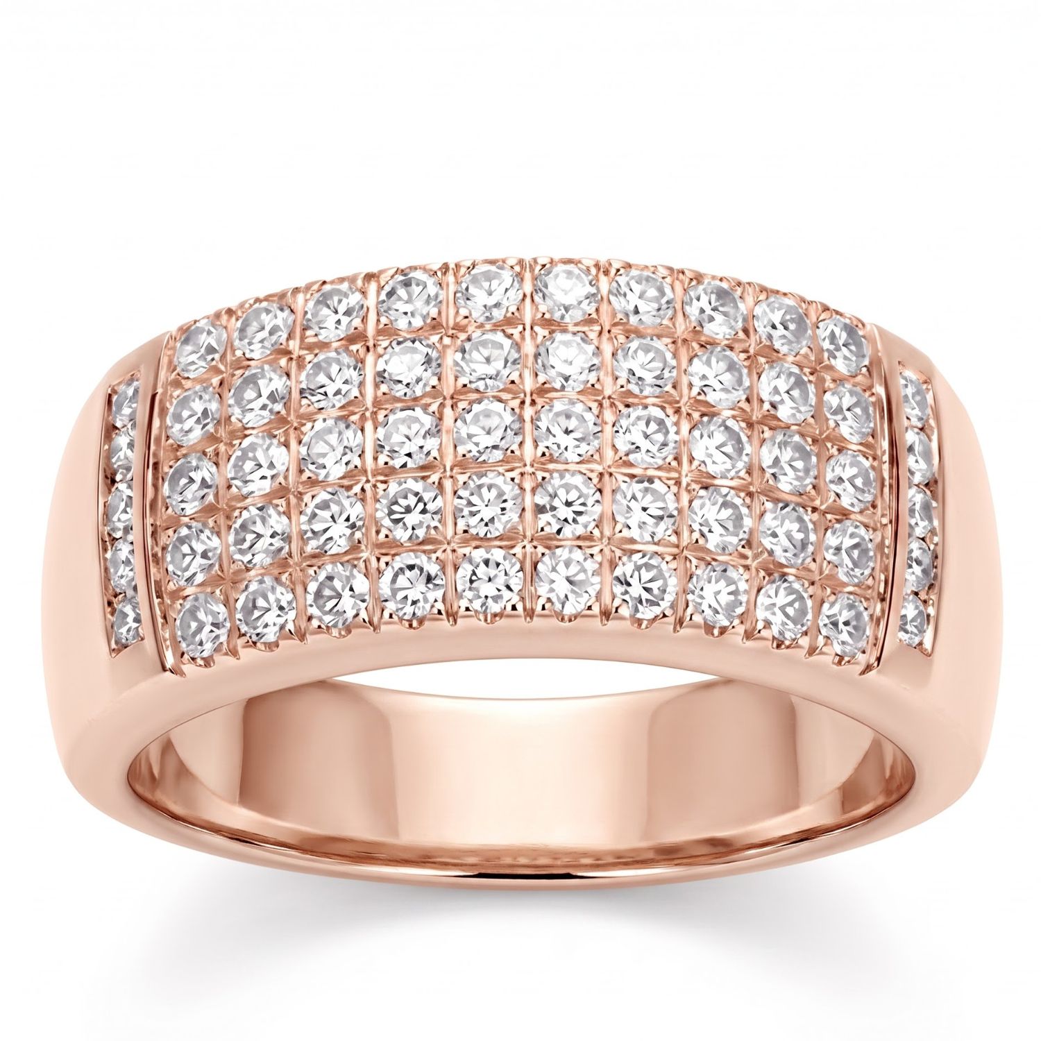 Aart Channel Set 0.50ct Round Cut Men’s Diamond Wedding Ring