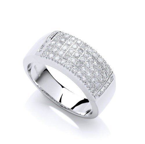 Aart Channel Set 0.50ct Round Cut Men’s Diamond Wedding Ring | Sunshine Diamonds