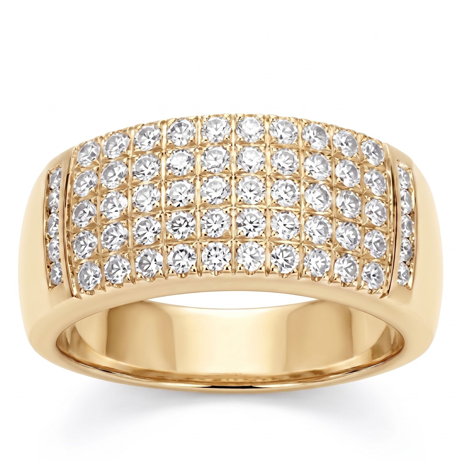 Aart Channel Set 0.50ct Round Cut Men’s Diamond Wedding Ring