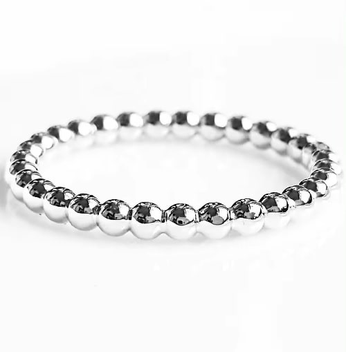 Ayola Plain Wedding Rings for Women in 9K White Gold