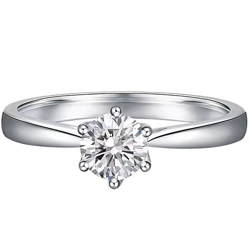 0.2 Ct Lab-Created Diamond Round Cut Callyn Mens Engagement Rings in Silver 925