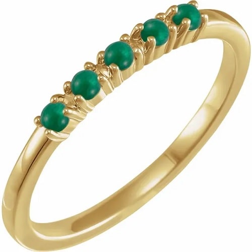 Zemirah Emerald  Engagement Ring