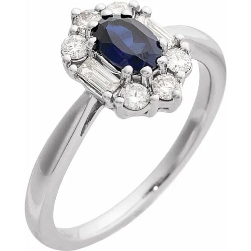 Yeva Emerald Diamond Ring Gemstone