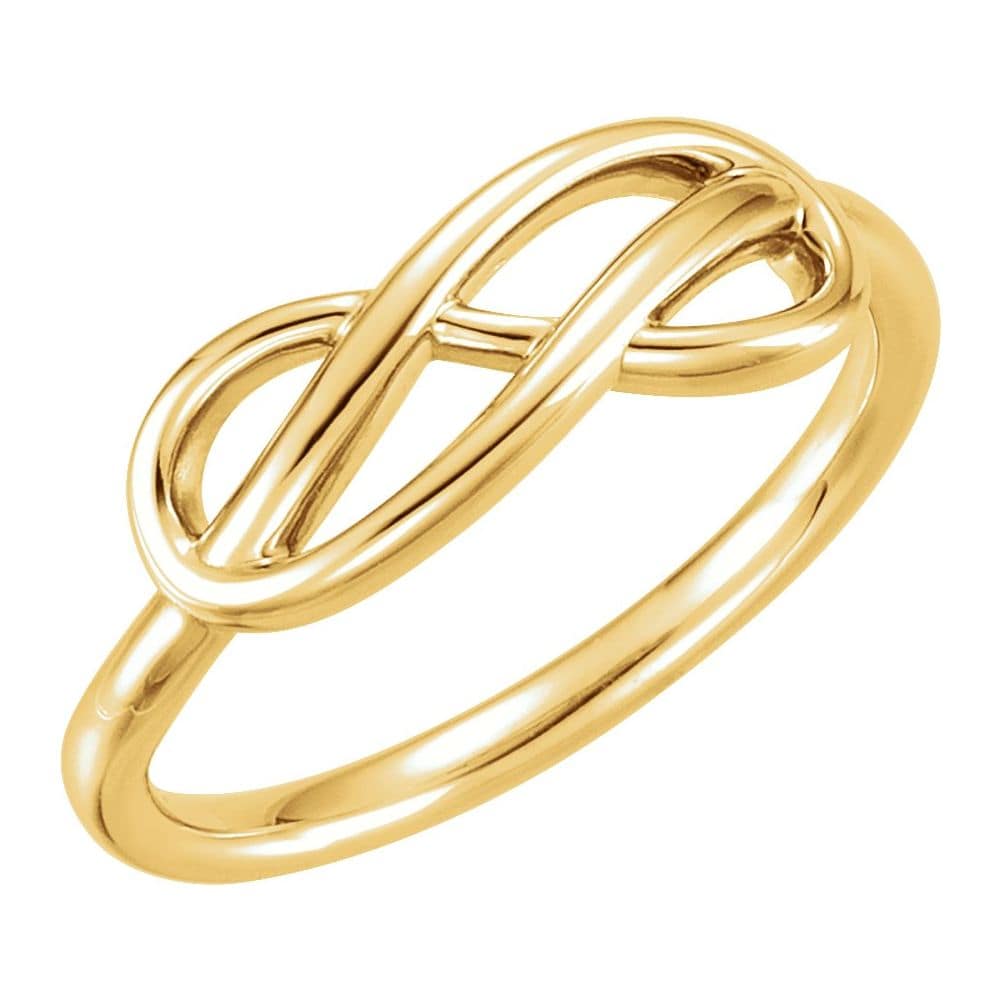 Augie Plain Wedding Rings for Women in 9K Yellow Gold
