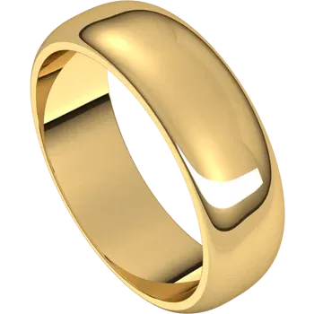  Aeker Women's Wedding Rings in 9K Yellow Gold