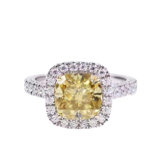Jayla Yellow  Diamond Ring