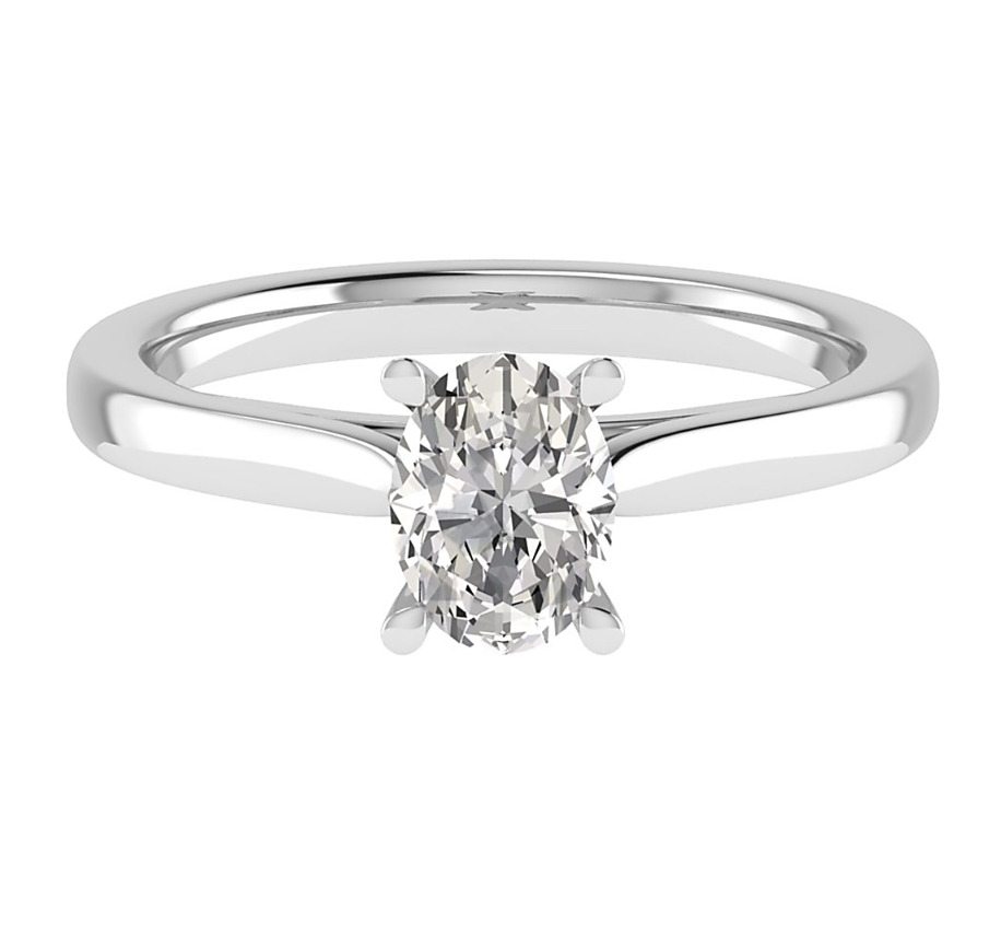 Dorathy Lab Grown Diamond Silver 4 Prong 