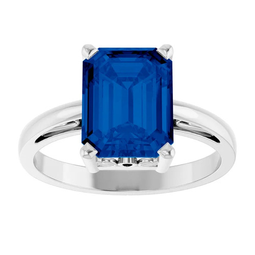 Arykah 1.70 Carat Blue Sapphire  Engagement Ring