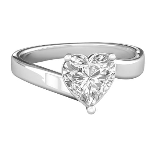 Earlin Lab Grown Diamond 3 Prong Classic Solitaire Engagement Ring