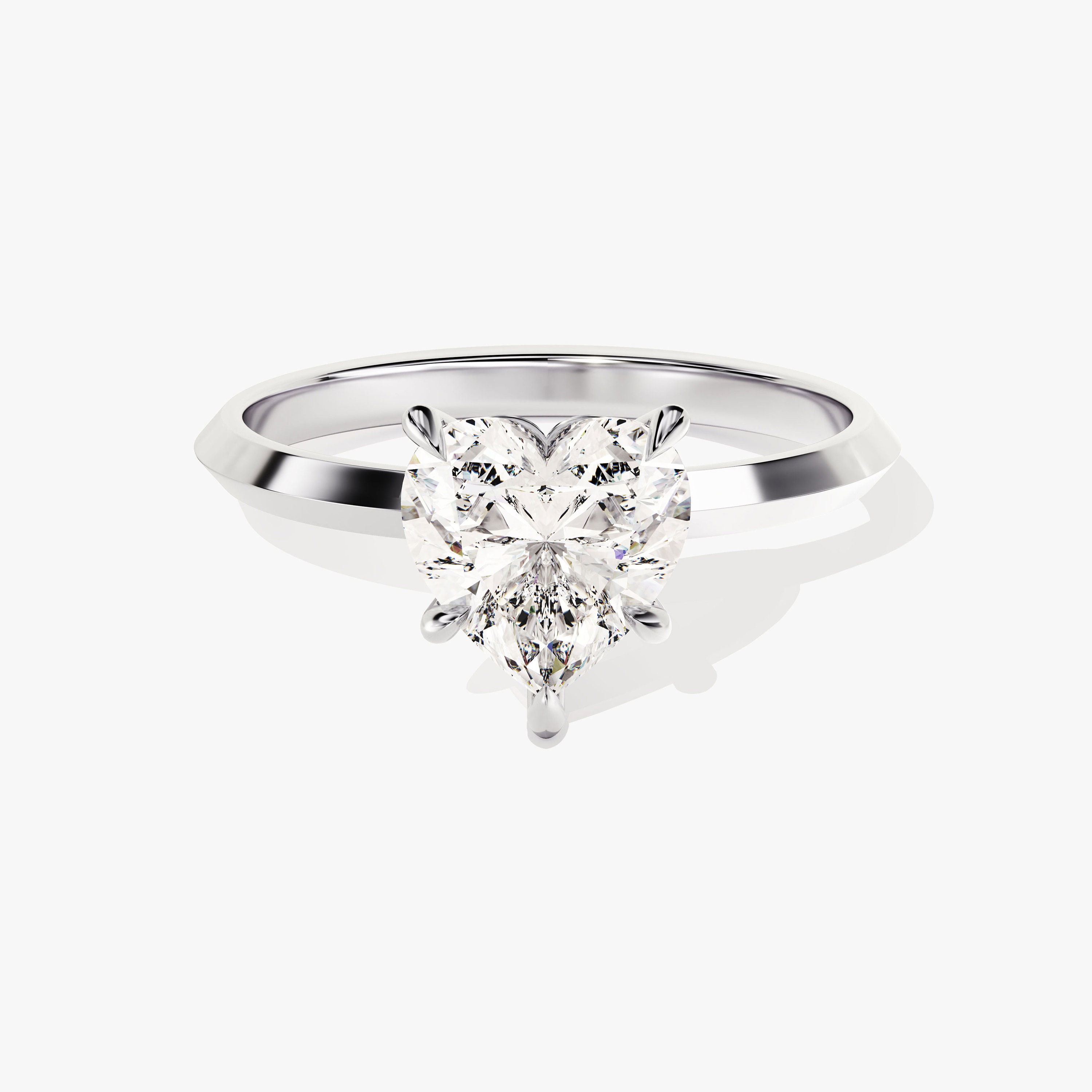 Alexa Lab Grown Diamond 5 Prong Classic Solitaire Engagement Ring