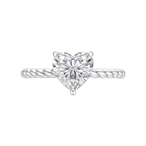 Sherloin Lab Grown Diamond 3 Prong Classic Solitaire Engagement Ring