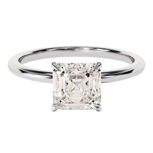 Eloniya Natural 4 Prong Diamond Ring