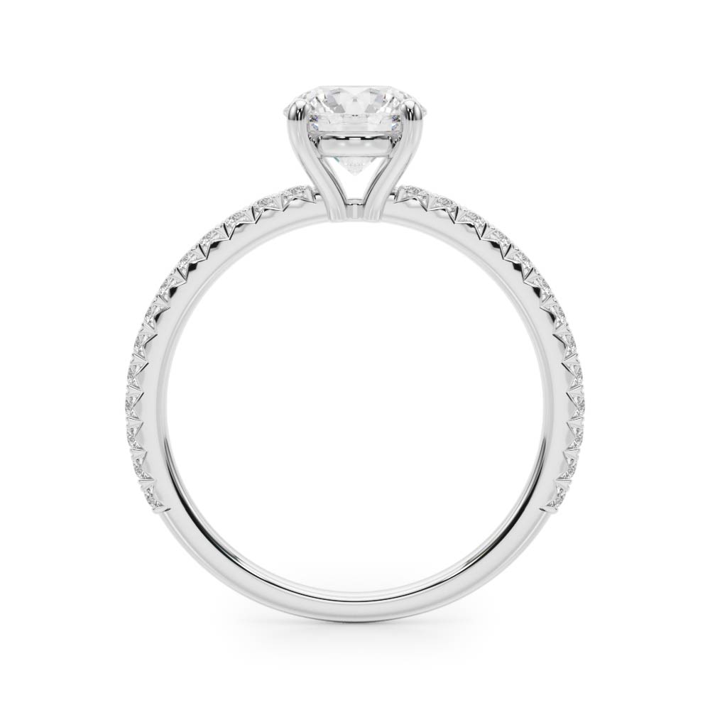 Enima Side Stone Diamond Ring | Sunshine Diamonds