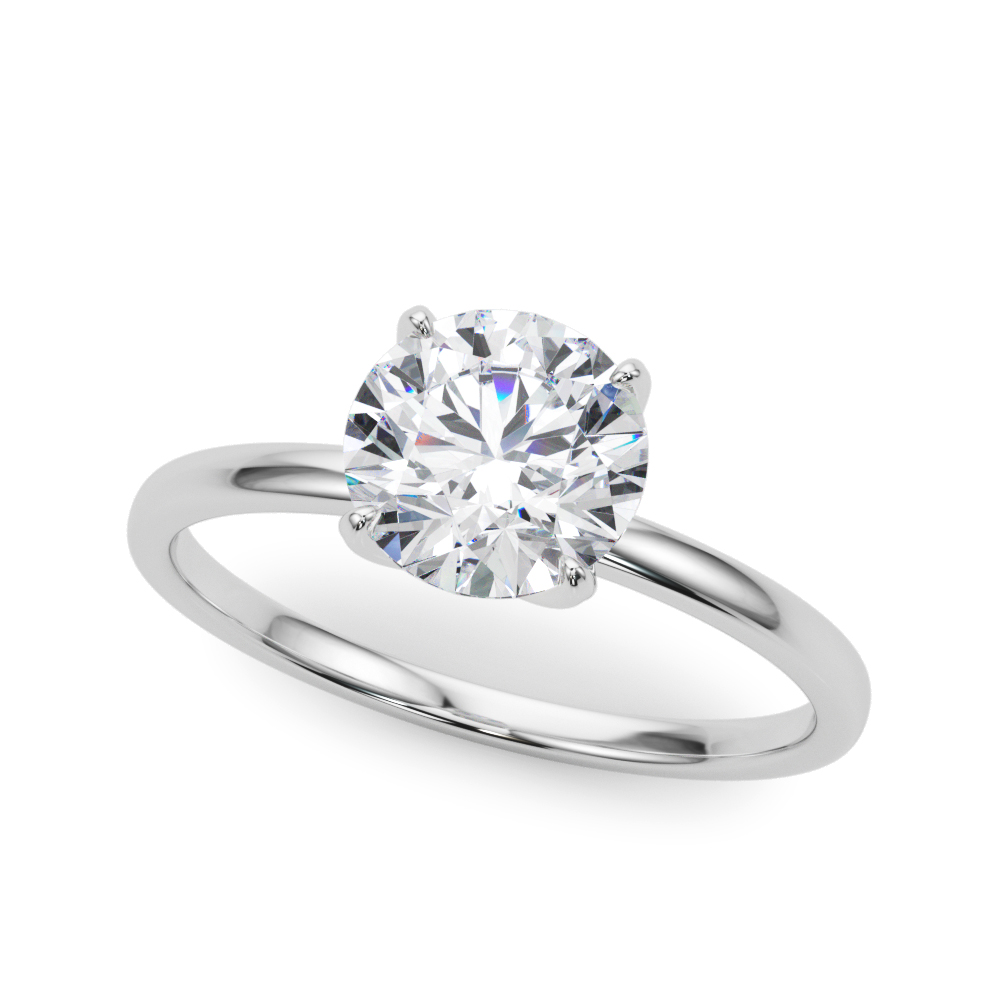 Nell 4 Prong Classic Solitaire Diamond Ring | Sunshine Diamonds