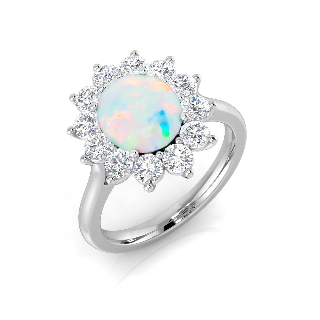 Estina Prong set Opal Gemstone