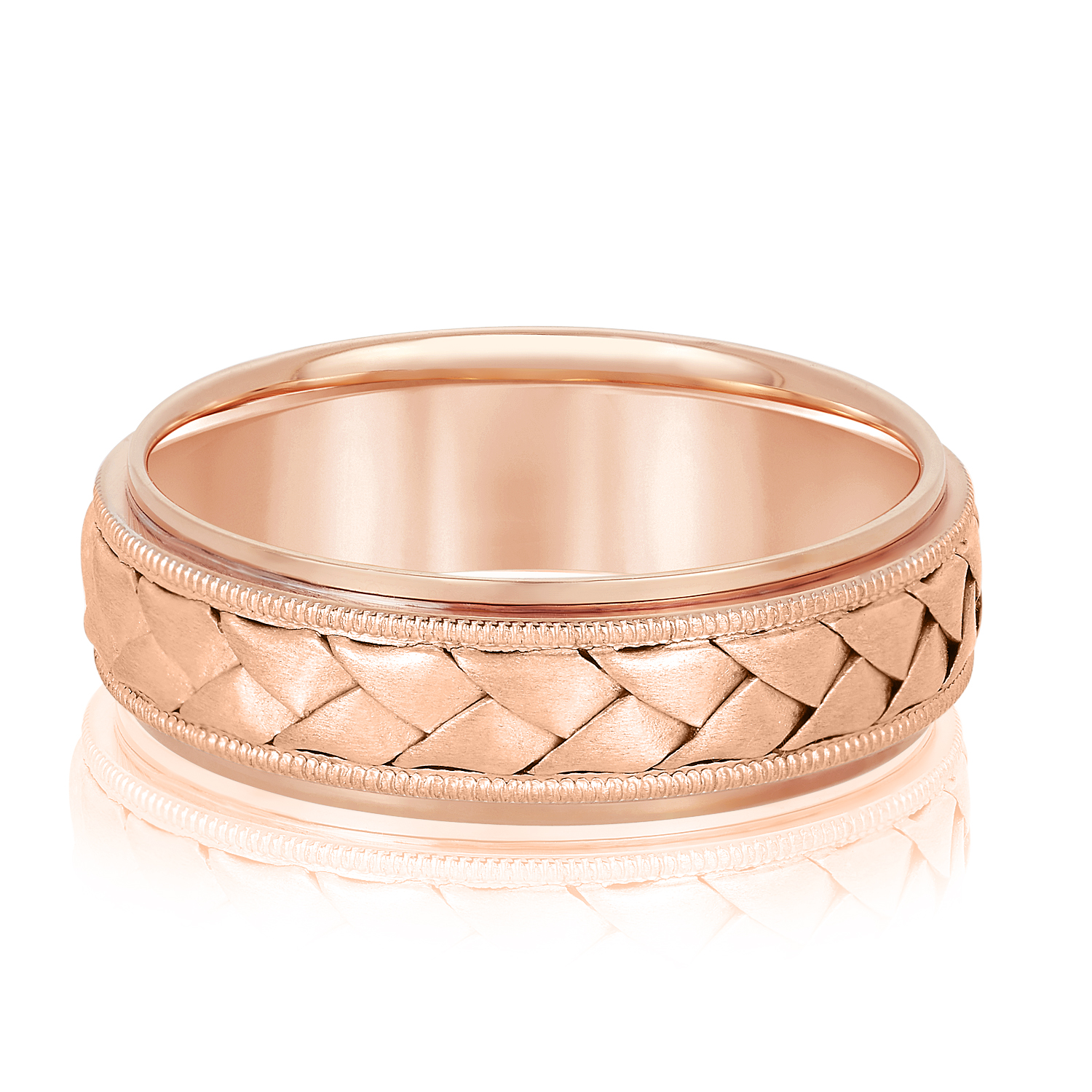 Jeflina Yellow Gold Women's Wedding Ring