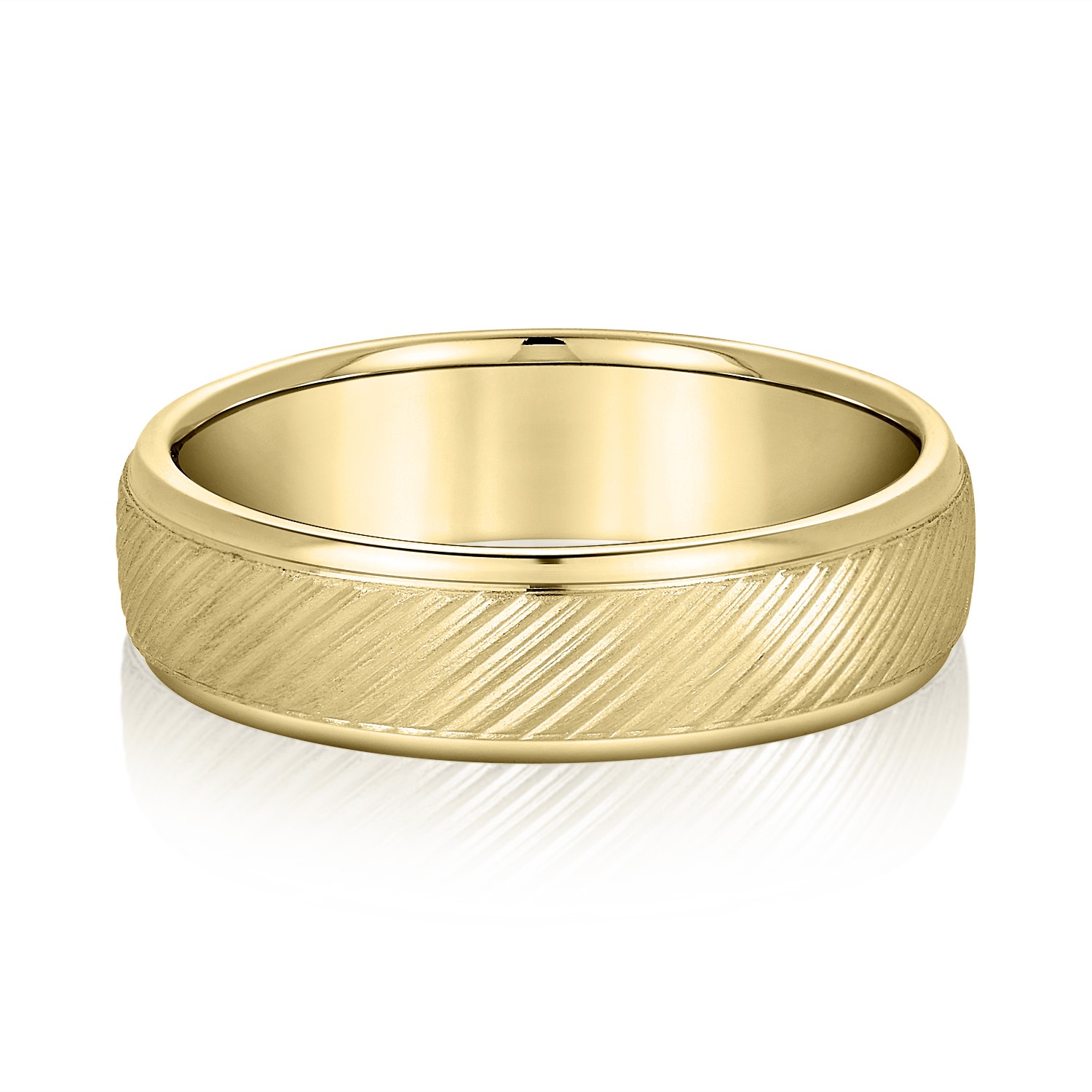 Jenet Yellow Gold Women's Wedding Ring