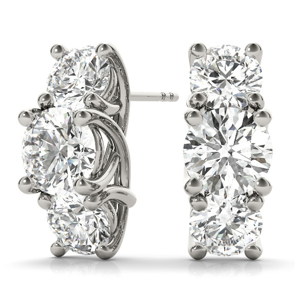 Sienns Natural Diamond Earrings