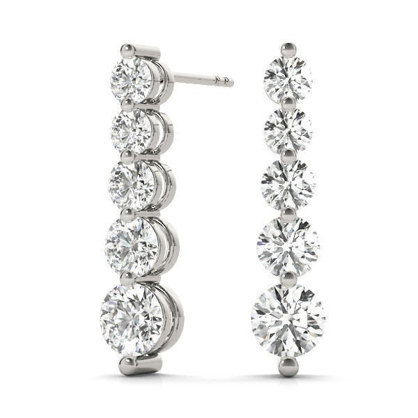 Thelma Natural  Diamond Earrings