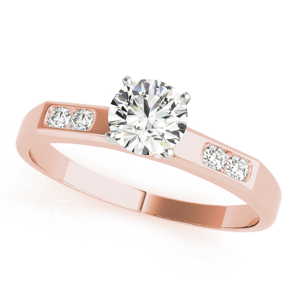 Zeina Lab-Created 4 Prong Setting Diamond Ring