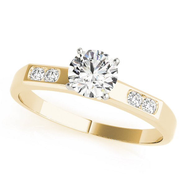 Zeina Lab-Created 4 Prong Setting Diamond Ring