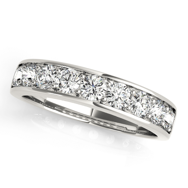 Gianna Lab Grown Channel set Half Eternity Diamond Ring