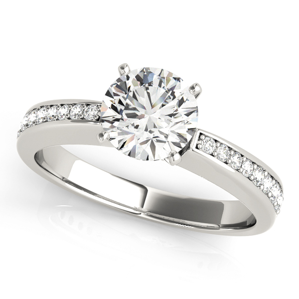 Ziyad Lab-Created 4 Prong Setting Diamond Ring
