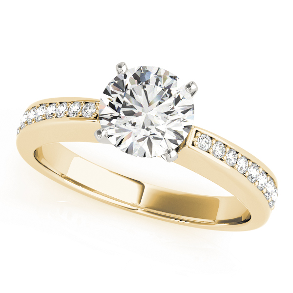 Ziyad Lab-Created 4 Prong Setting Diamond Ring