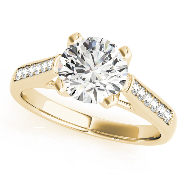 Zamar Lab-Created 4 Prong Setting Diamond Ring