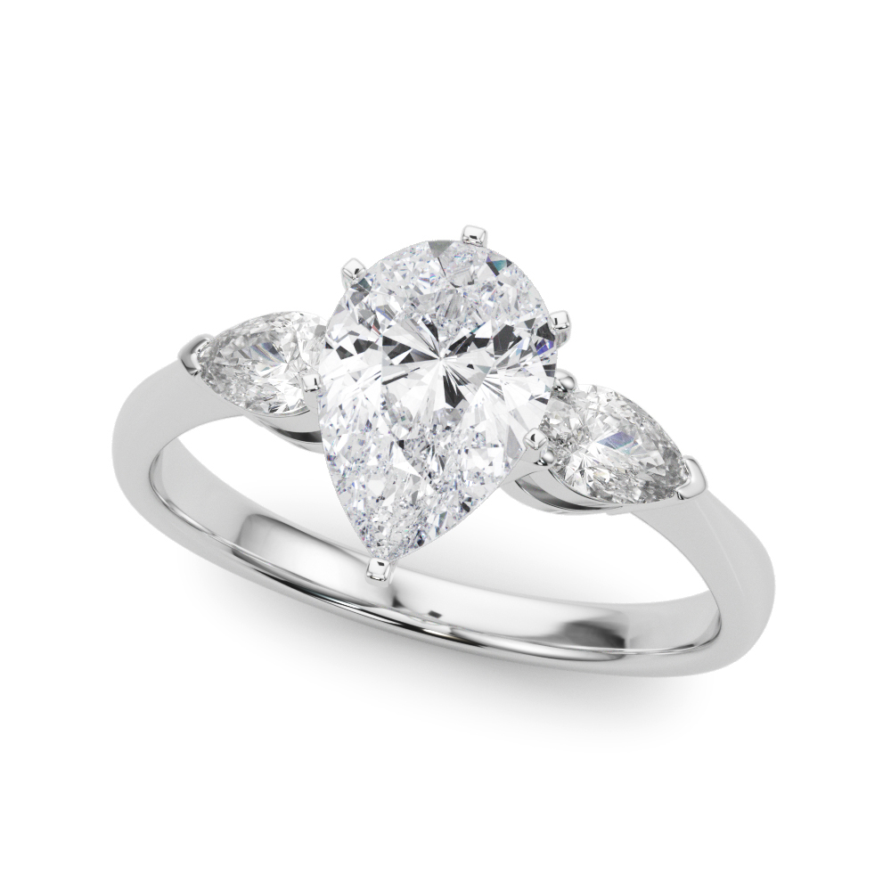 Veta Natural 6 Prong Set Diamond Ring