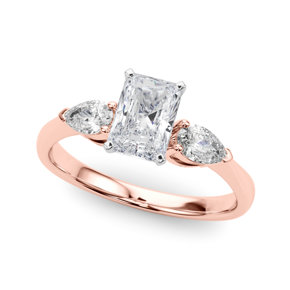 Viya Natural 4 Prong Set Diamond Ring