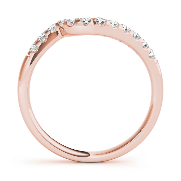 Xion Pave Setting Shaped Women's Wedding Ring | Sunshine Diamonds