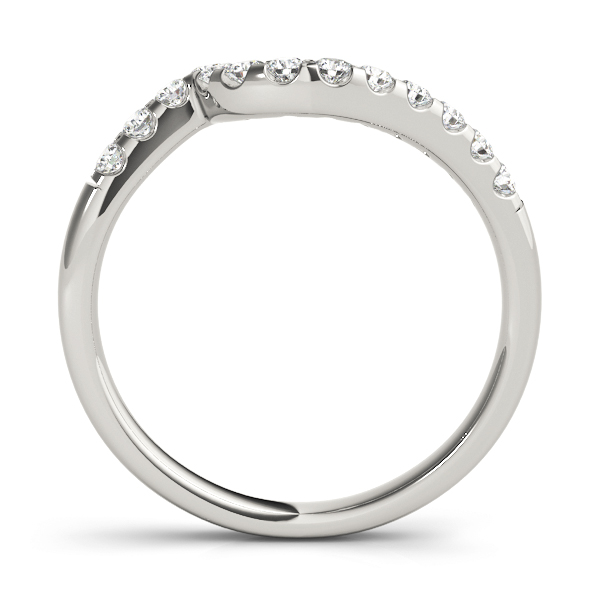 Xion Pave Setting Shaped Women's Wedding Ring | Sunshine Diamonds