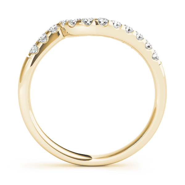 Xion Pave Setting Shaped Women's Wedding Ring | Sunshine Diamonds