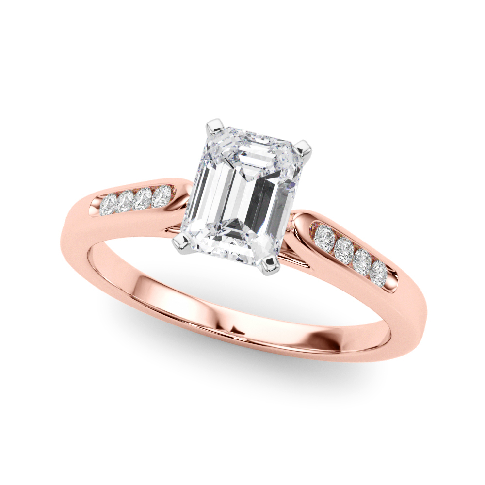 Zaiden Lab-Created 4 Prong Setting Diamond Ring