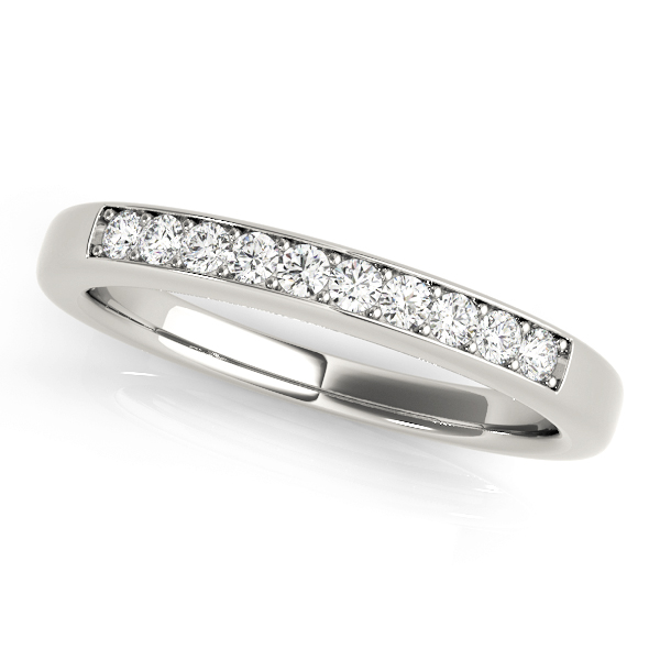 Andrenya Lab Grown Channel set  Diamond Ring