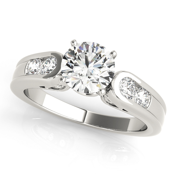Andrenya Lab Grown Channel set  Diamond Ring