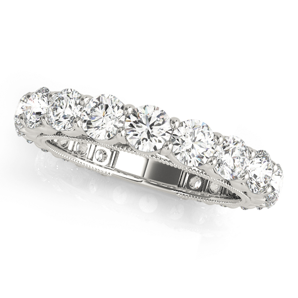 Jenolia Natural Shared prong set  Diamond Ring