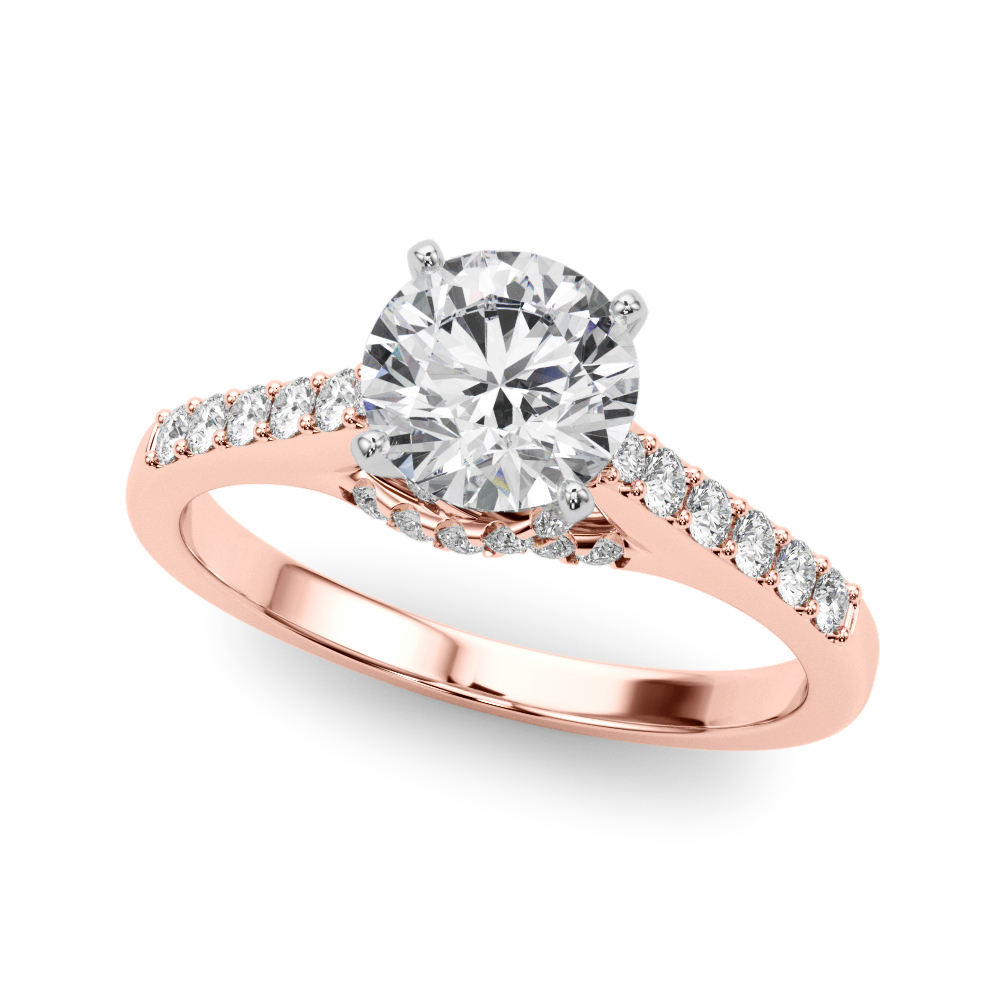 Zaylan Lab-Created 4 Prong Setting Diamond Ring