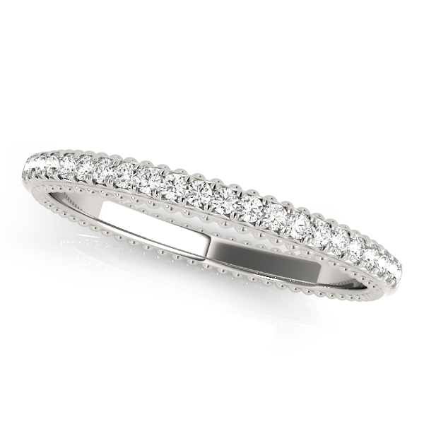 0.13 Ct Lab-Created Round Cut Belins  Diamond Rings in Silver 925