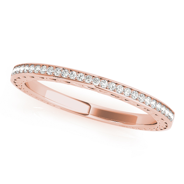 Birgitta Lab Grown Rose Gold Pave set  Diamond Ring
