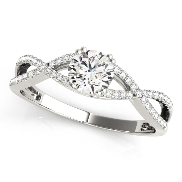 Zyler Lab-Created Double Prong Setting Diamond Ring