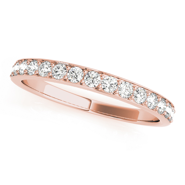 Laverna Lab Grown Rose Gold U Prong set  Diamond Ring
