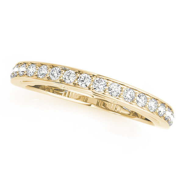 Agnese Lab Grown Yellow Gold Shared prong  Diamond Ring