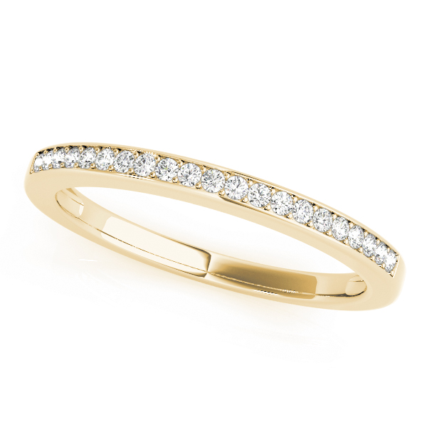 Emilina Lab Grown Yellow Gold Pave set  Diamond Ring