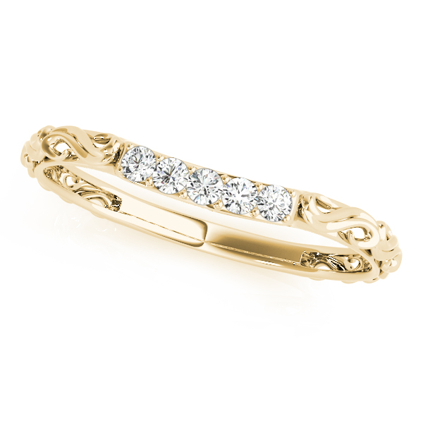 Elorina Lab Grown Yellow Gold Shared Prong Set Cluster Diamond Ring