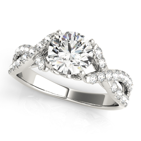 Zahria Lab-Created 4 Prong Setting Diamond Ring